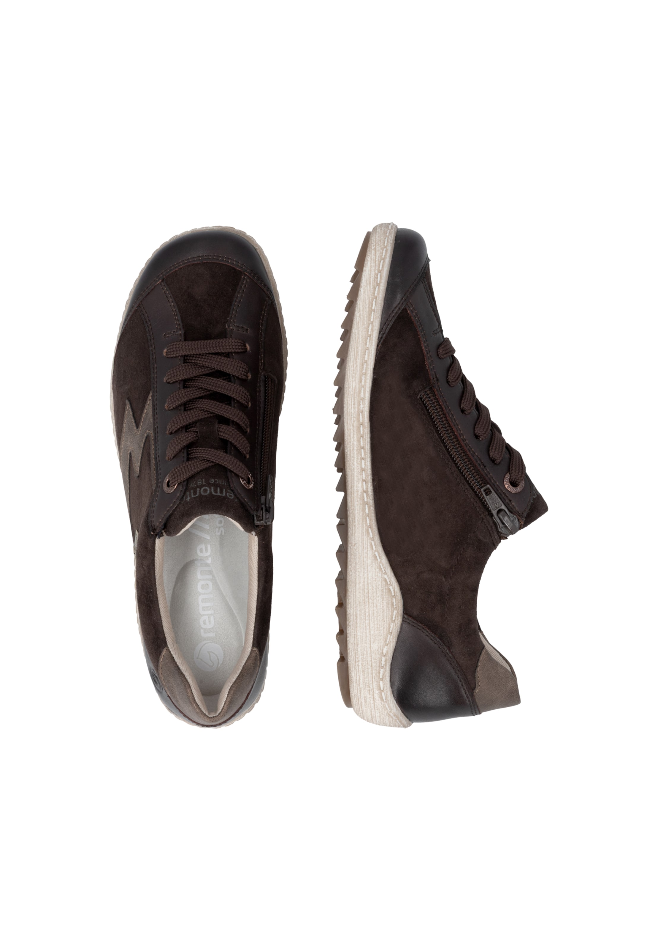 Chaussure à lacets REMONTE en marron