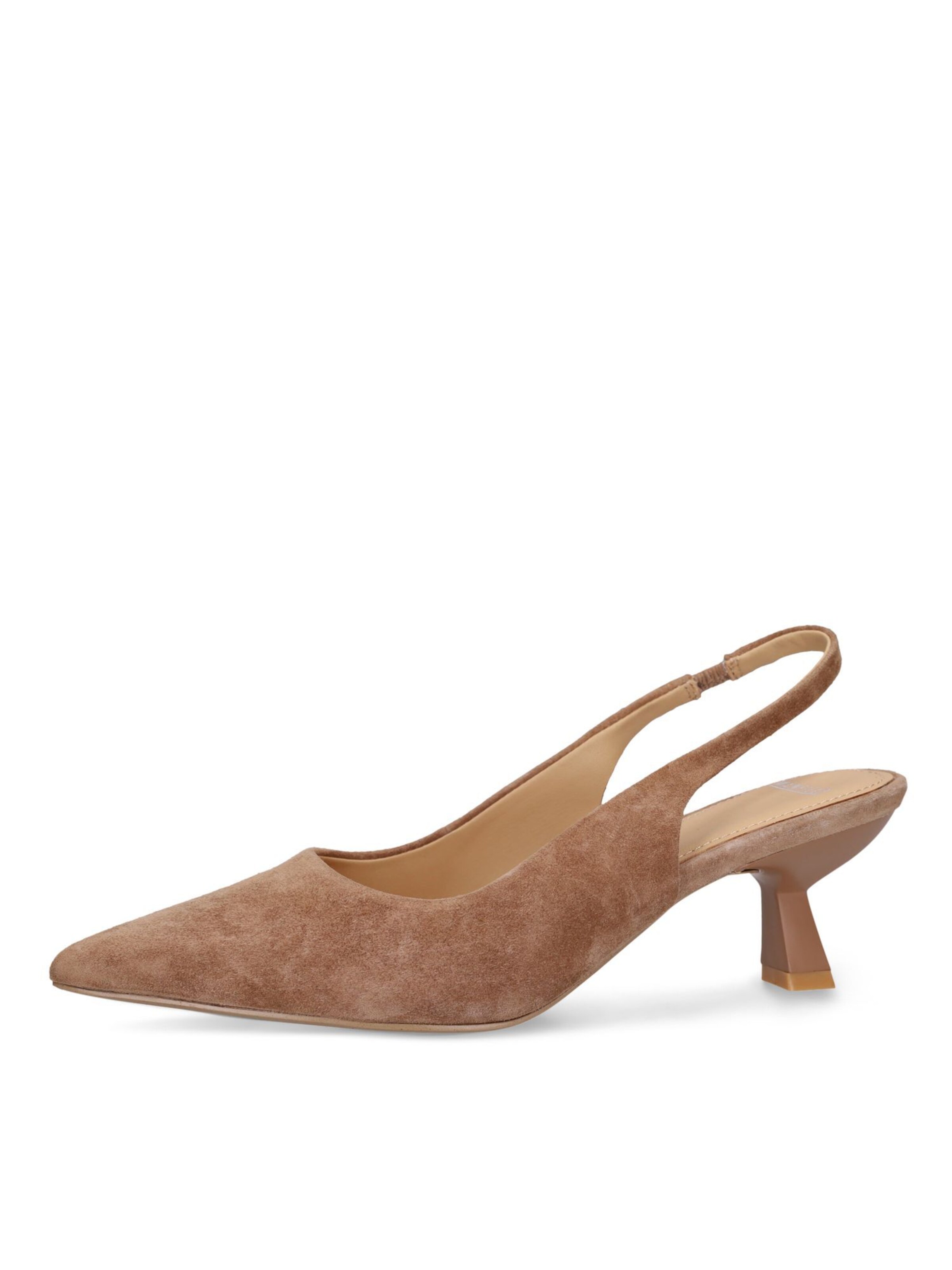 Escarpins à bride arrière MANFIELD en marron : devant