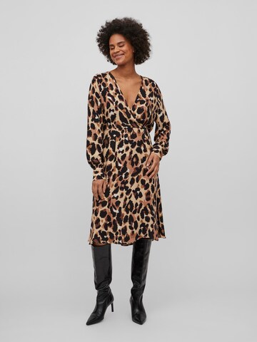 VILA Kleid 'Kiwi' in Beige: Vorderseite