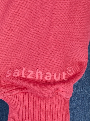 salzhaut Sweatshirt 'Vebiestern' in Pink