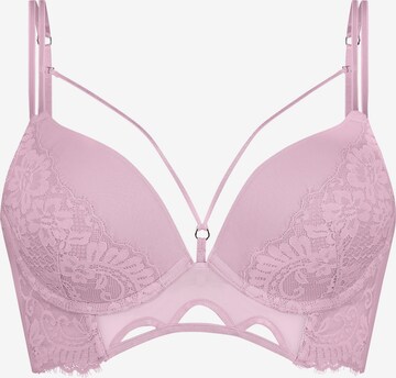 Hunkemöller Push-up BH 'Lidia' in Pink: predná strana