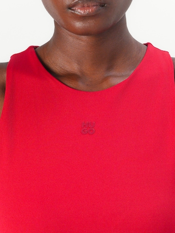 HUGO Shirt body 'Dasiel' in Rood