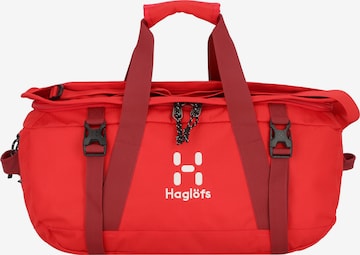 Haglöfs Travel Bag 'Cargo 40' in Red: front