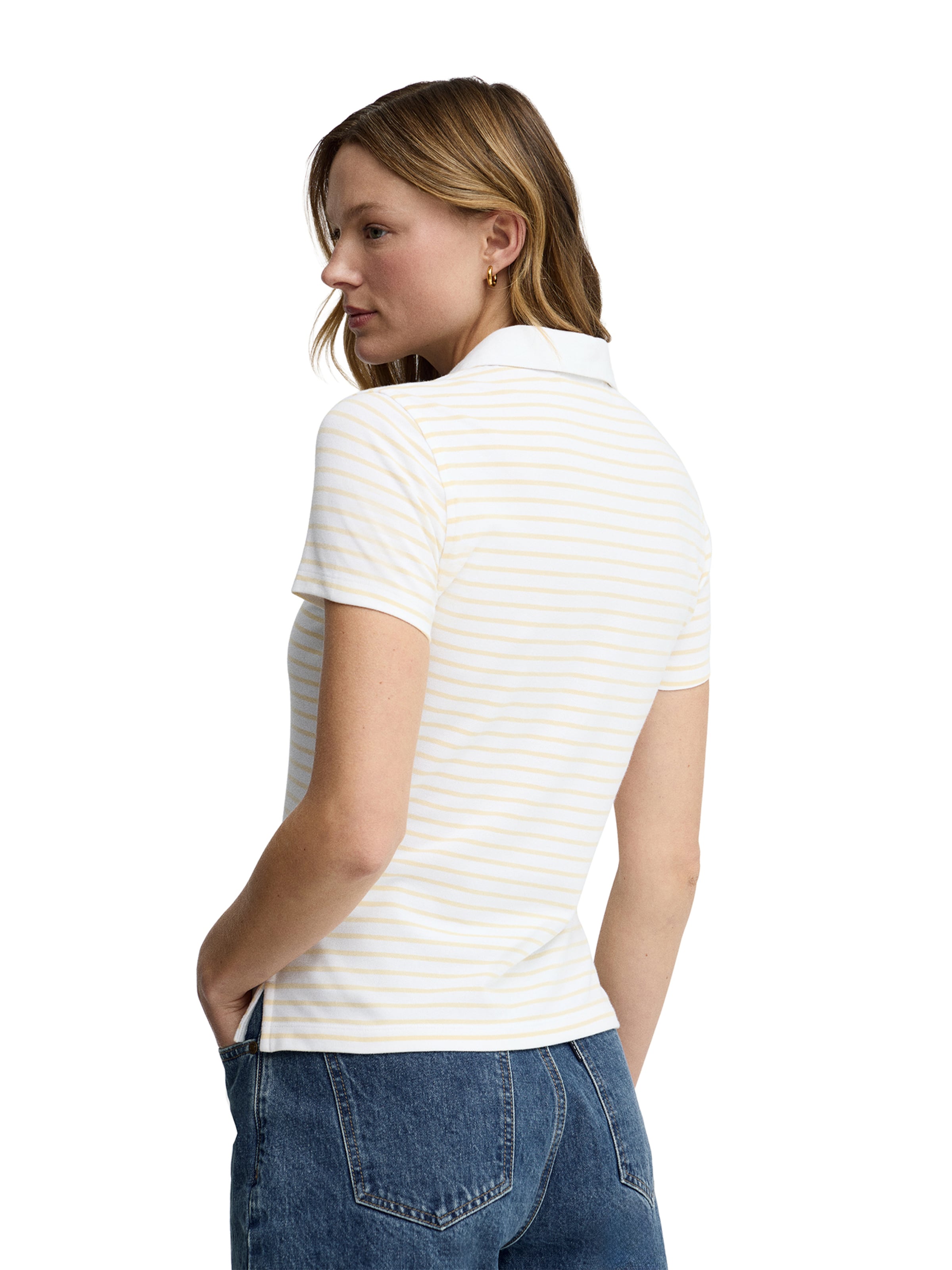 Polo Club Shirt in White