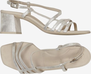 Paul Green Sandals & High-Heeled Sandals in 40,5 in Silver: front