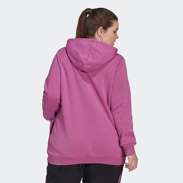 ADIDAS SPORTSWEAR Športna majica 'Essentials Logo Fleece ' | vijolična barva