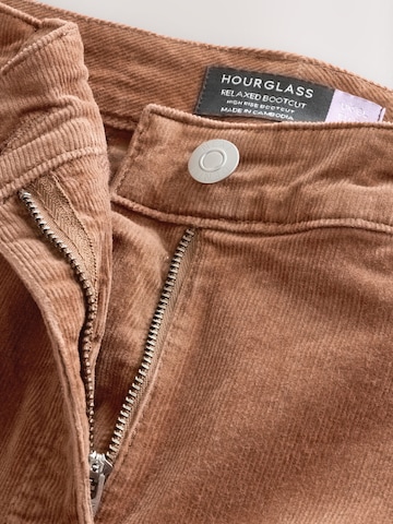 Next Буткат Штаны 'Hourglass' в Коричневый