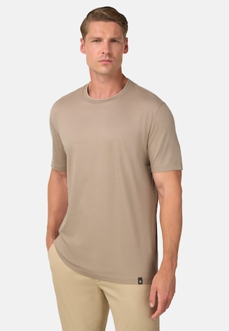 Boggi Milano T-Shirt in Grau: Vorderseite