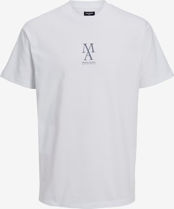 JACK & JONES Shirt 'SPENCER' in Wit: voorkant