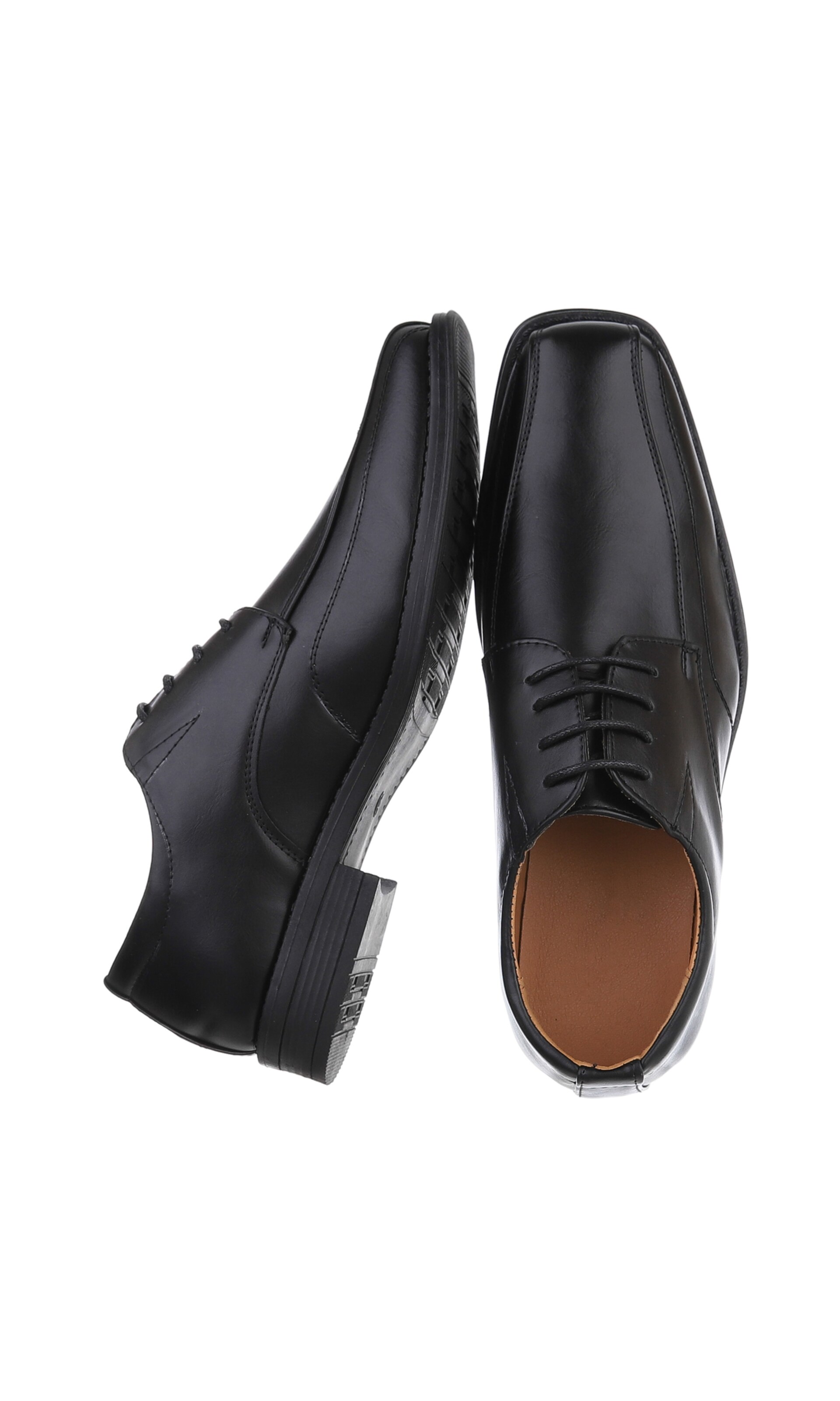 CoolWalk Lace-Up Shoes in Black