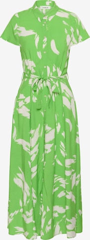 SOAKED IN LUXURY Blusenkleid 'SLArjana' in Grün: Vorderseite