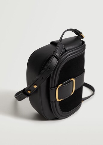 MANGO Crossbody Bag 'Dalias' in Black