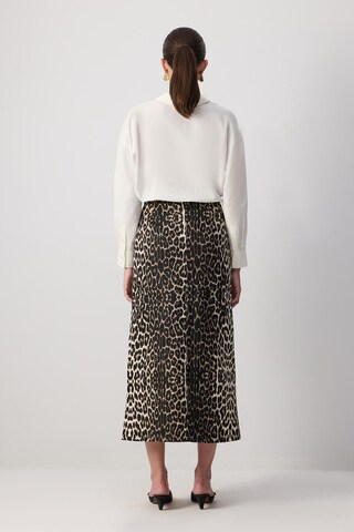 Touche Prive Skirt in Grey