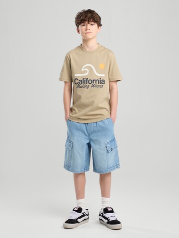 T-Shirt America Today en marron