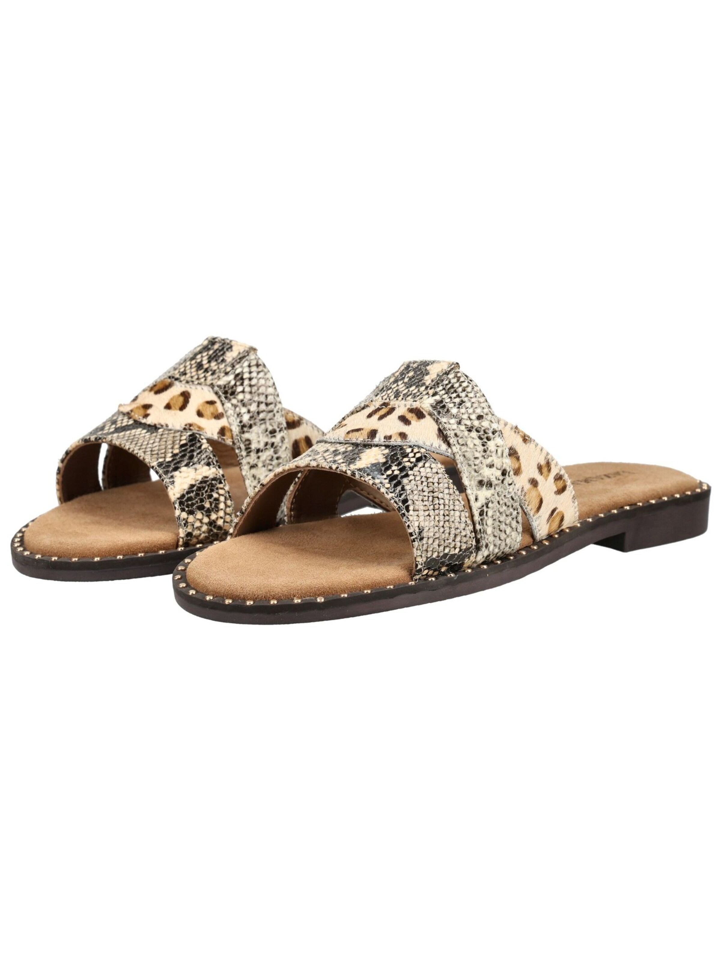 LAZAMANI Mules in Beige