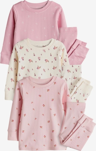 Pigiama di Next in rosa: frontale