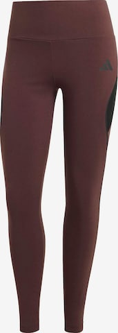 ADIDAS SPORTSWEAR Παντελόνι φόρμας 'STADIUM' σε καφέ: μπροστά