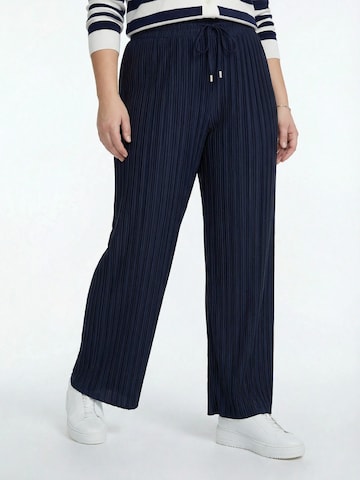 Loosefit Pantalon 'Mala' Guido Maria Kretschmer Curvy en noir : devant