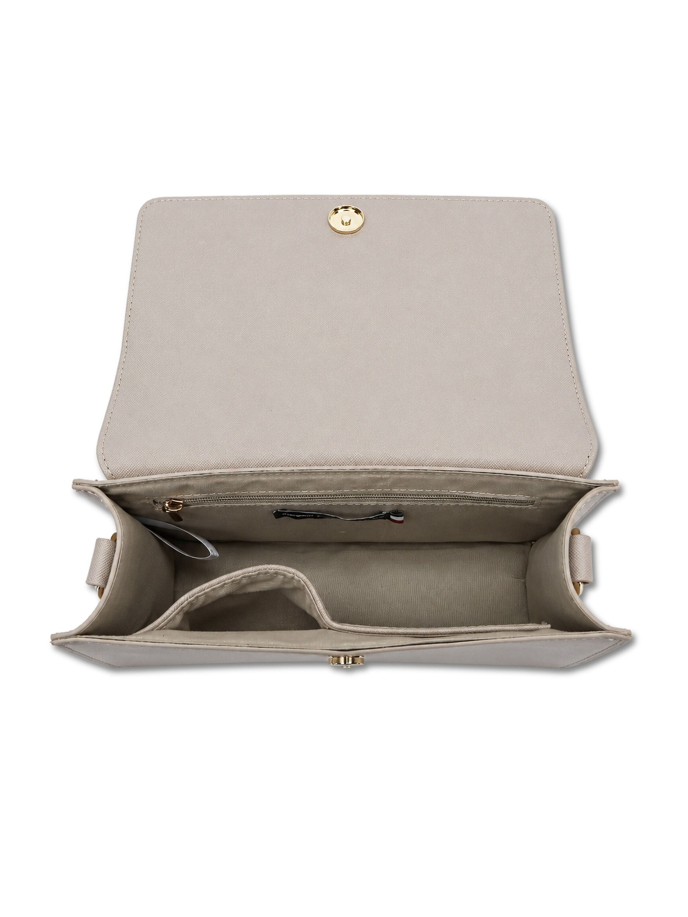 COLLEZIONE ALESSANDRO Crossbody Bag 'Bellezza' in Beige