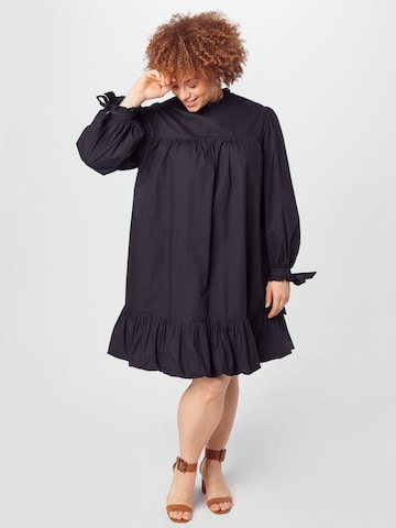 Robe GLAMOROUS CURVE en noir : devant