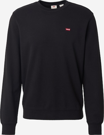 juoda LEVI'S ® Standartinis modelis Megztinis be užsegimo: priekis