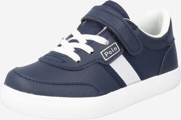 Sneaker 'COURT' di Polo Ralph Lauren in blu: frontale