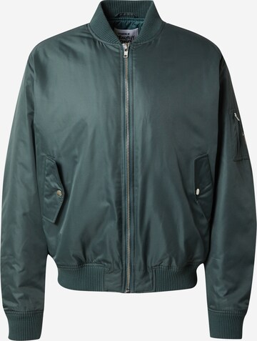 ABOUT YOU x Kingsley Coman Between-season jacket 'Colin' in Green: front