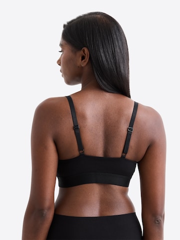 Erlich Textil Bustier BH in Schwarz