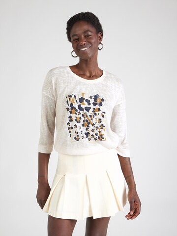 ZABAIONE Póló 'Il44ene' - barna: elől