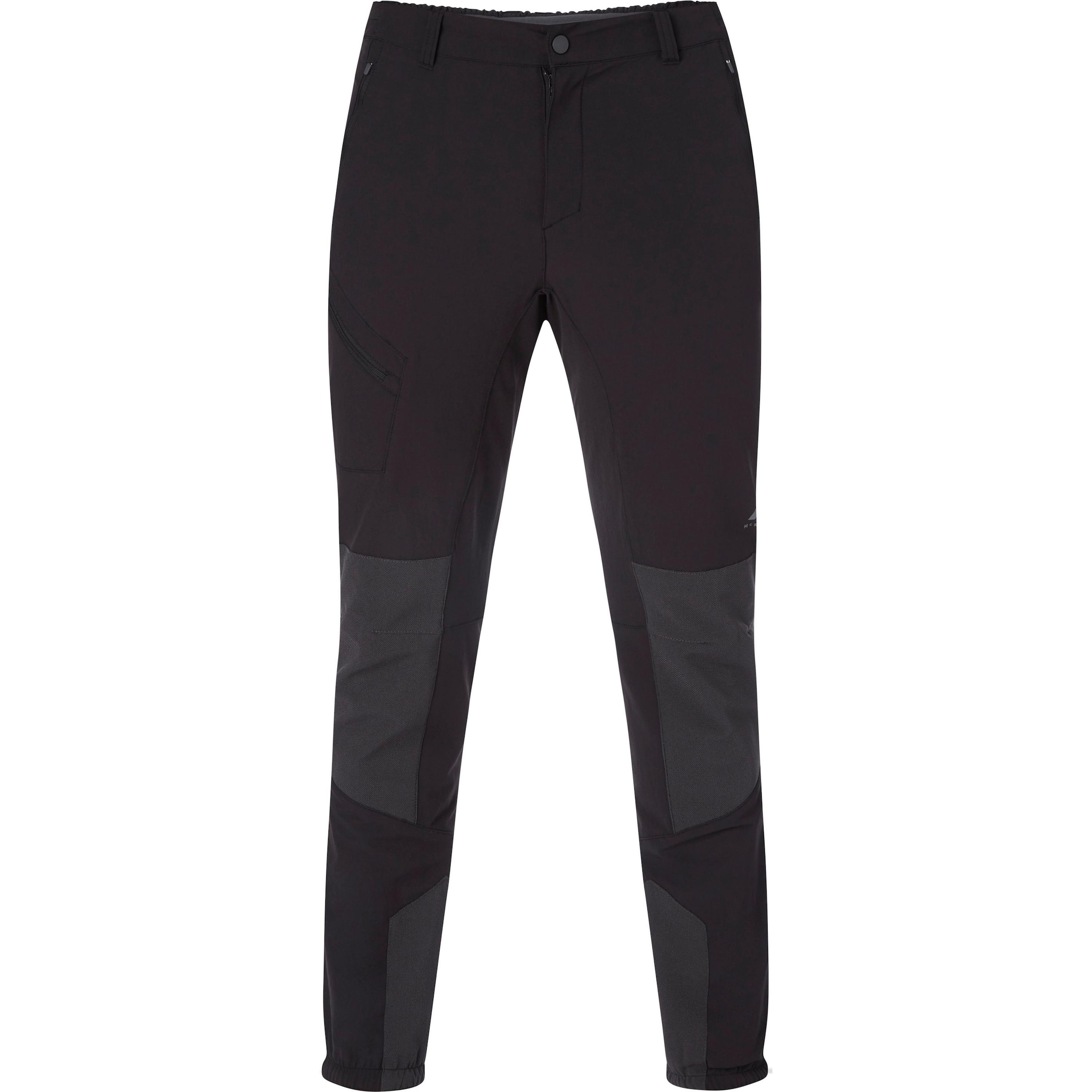 MCKINLEY Slim fit Outdoor Pants in Black: front