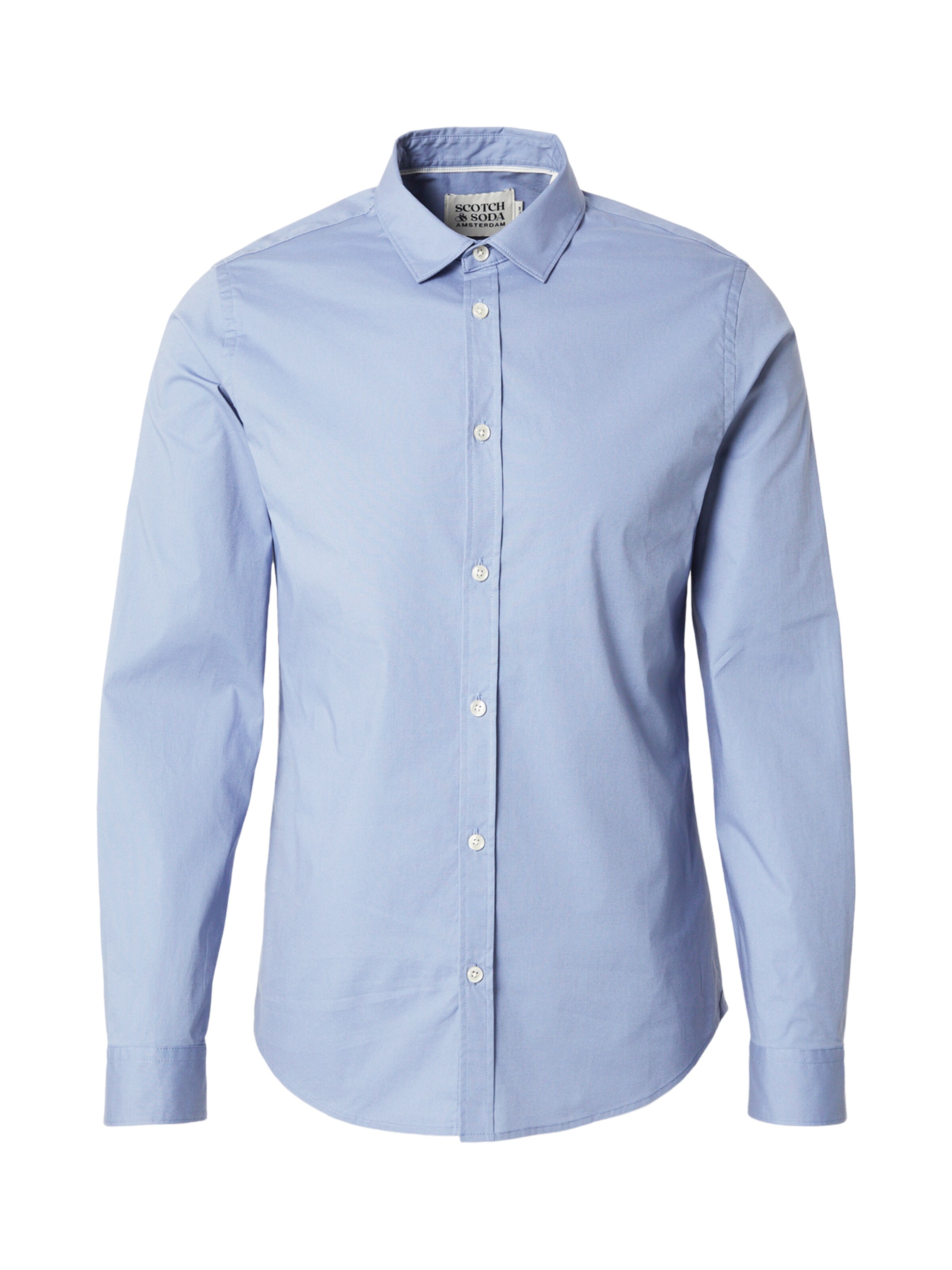 SCOTCH & SODA - Ajuste estrecho Camisa de negocios en azul: frente