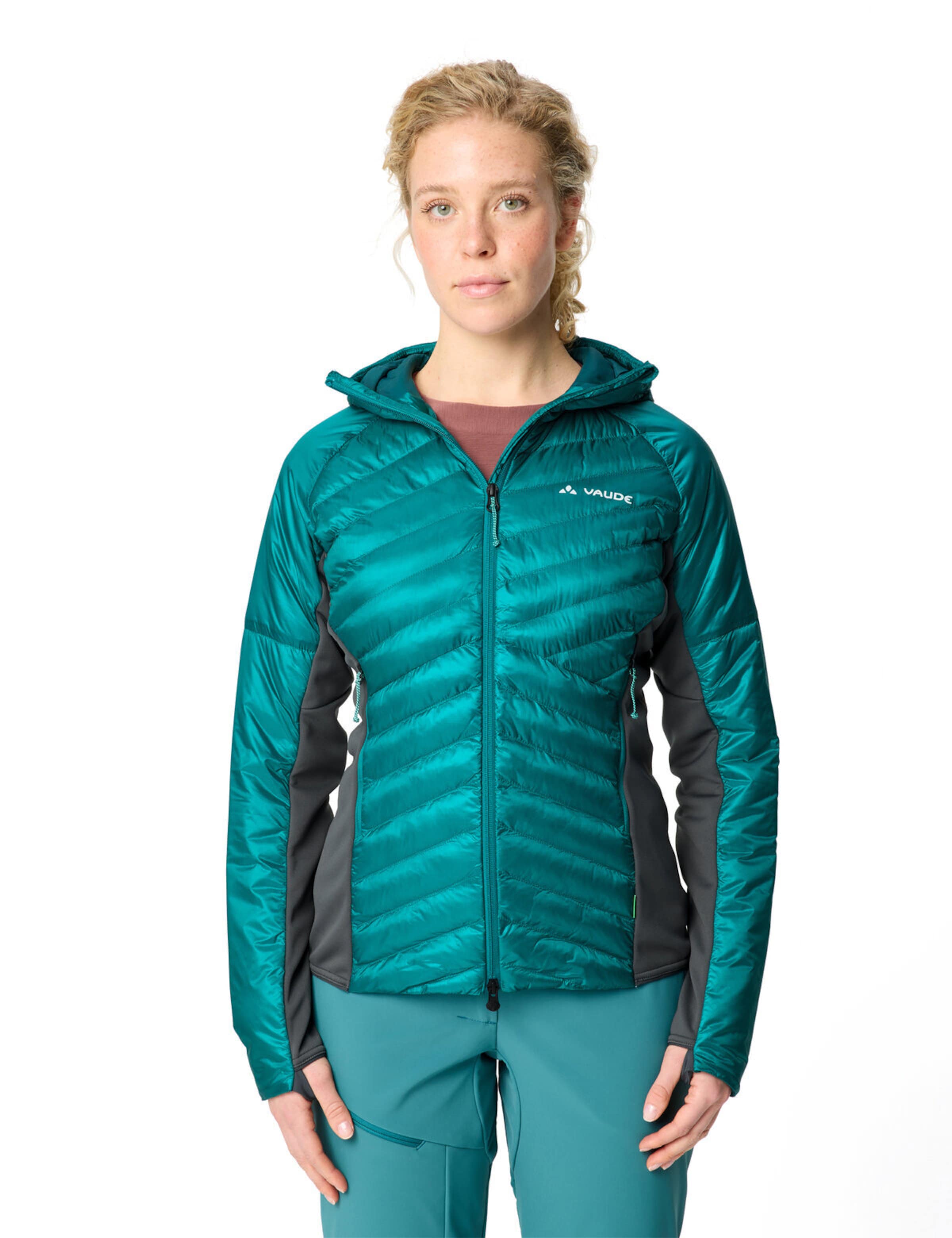 VAUDE Sportjas 'Sesvenna Pro III' in Blauw: voorkant