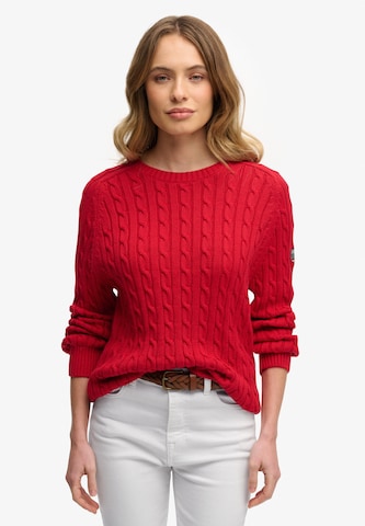 Superdry Trui in Rood: voorkant