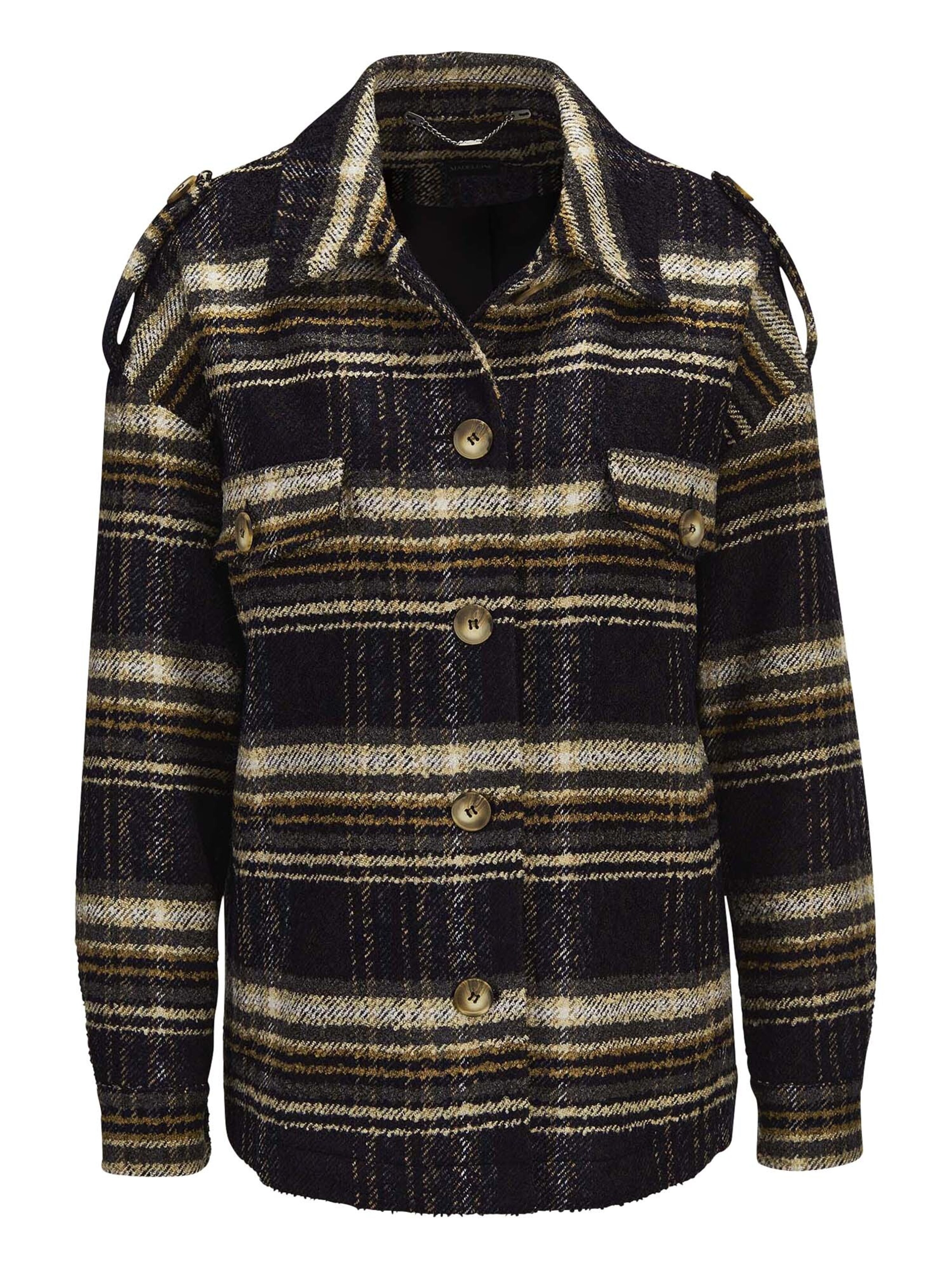 MADELEINE Übergangsjacke in marine / gelb / senf, Produktansicht