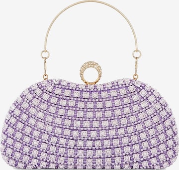 Tomshop24-7 Clutch 'Diamond' in Lila: Vorderseite