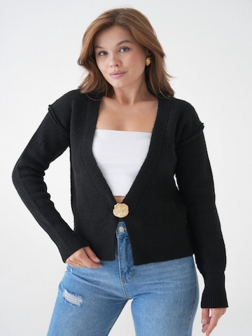 Cardigan WOMAN VISION en noir