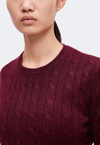 Pulover de la Pure Cashmere NYC pe roșu