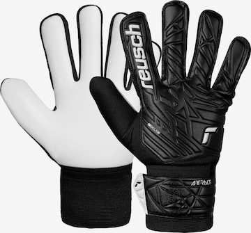 REUSCH Torwarthandschuhe 'Attrakt Starter Solid Junior' in Schwarz: Vorderseite
