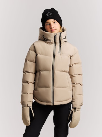Veste de sport 'PRTRebecca JR' PROTEST en marron