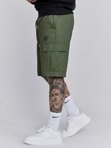 SikSilk Regular Pants in Green
