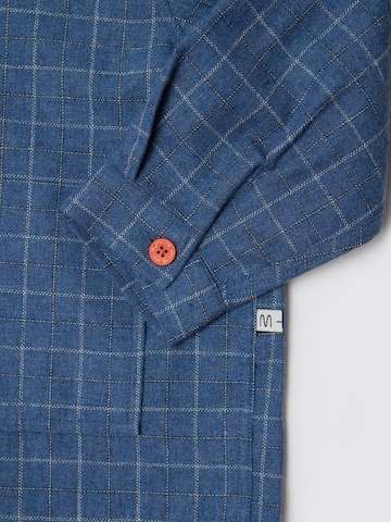 Maru + Bo Shirts 'CHECKED SHIRT WITH POCKETS' i blå