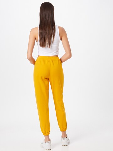 GAP Zúžený Kalhoty – žlutá
