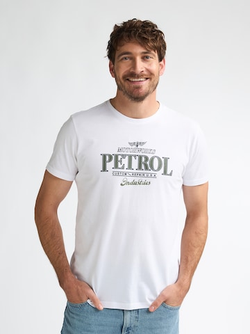 Petrol Industries Shirt in Wit: voorkant