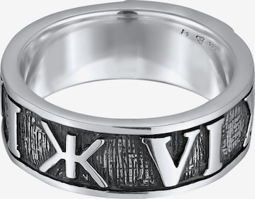 KUZZOI Ring 'Zahlen' in Zilver