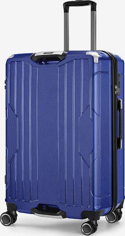 4FLY Trolley 'Carbo' in Blau: Vorderseite