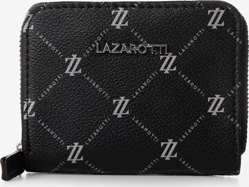 Lazarotti Wallet 'Palermo' in Black: front