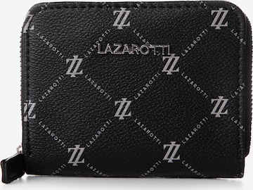 Lazarotti Wallet 'Palermo' in Black: front