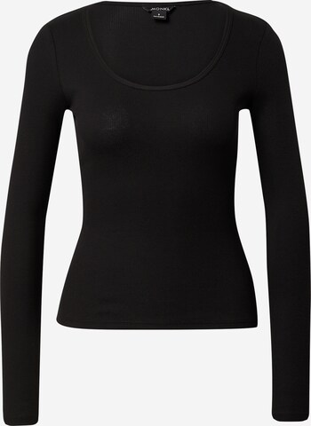 T-shirt Monki en noir : devant