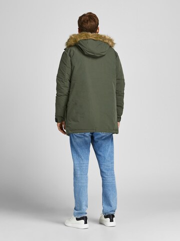 Parka d’hiver JACK & JONES en vert