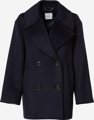 s.Oliver BLACK LABEL Between-seasons coat in Navy, Item view